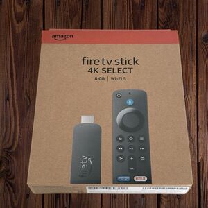 NEW Amazon Fire TV Stick 4K Select UltraHD Streaming w/Remote 8GB WIFI5